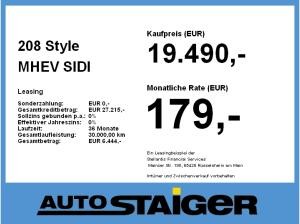 Peugeot 208 Style MHEV **Gewerbeknaller**