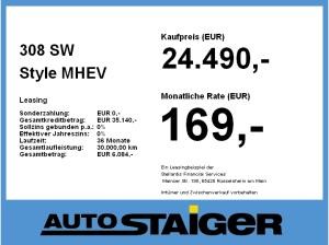 Peugeot 308 SW Style MHEV **Gewerbeknaller**