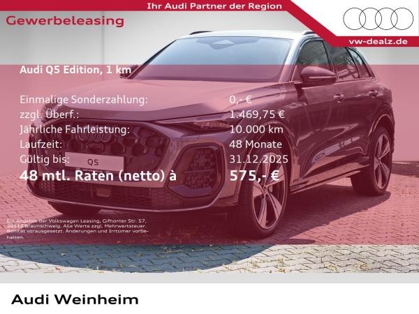 Audi Q5 SUV edition one TDI quattro S tronic