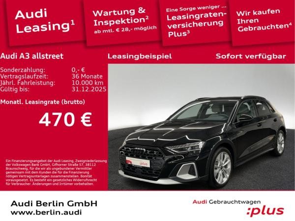 Audi A3 allstreet 40 TFSI e S tr. RFK LED NAVI VIRTUAL