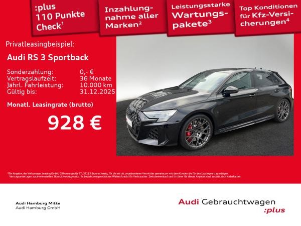 Audi RS3 Sportback quattro S tronic Navi Pano Sportabgas Audi RS3 Sportback quattro S tronic Navi Pano Sportabgas
