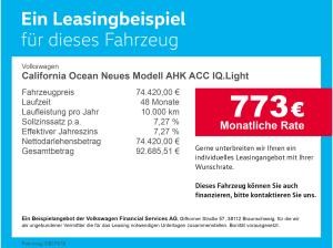Volkswagen California Ocean Neues Modell AHK ACC IQ.Light LED