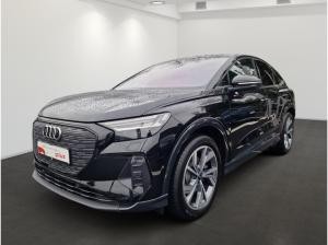 Audi Q4 e-tron Sportback 35, AHK, Optikpaket Schwarz, Matrix, 8 fach bereift
