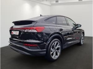 Audi Q4 e-tron Sportback 35, AHK, Optikpaket Schwarz, Matrix, 8 fach bereift