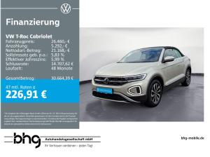Volkswagen T-Roc Cabriolet 1.5 TSI DSG Leder AHK Navi Kamera