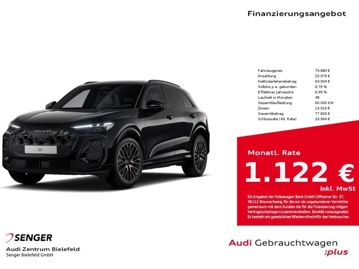 Audi Q5 SUV edition one mit Akzenten e-Hybrid
