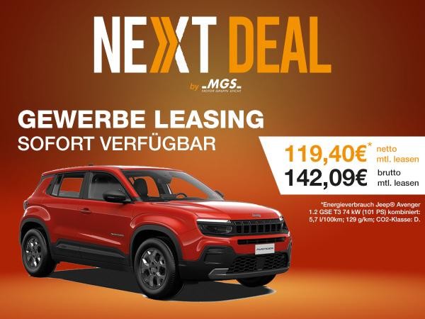 Jeep Avenger ❄️SOFORT VERFÜGBAR❄️GEWERBEDEAL
