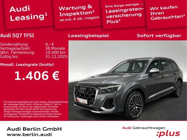 Audi SQ7 TFSI tiptr. MATRIX 7.SITZER STDHZG 360°K HUD