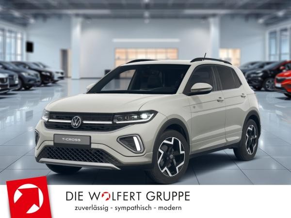 Volkswagen T-Cross R-Line 1.0 TSI OPF (116 PS) 6-Gang*GANZJAHRESREIFEN*AHK*NAVI*