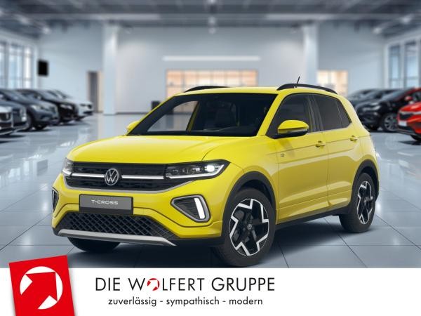 Volkswagen T-Cross R-Line 1.0 TSI (116 PS) OPF 6-Gang*GANZJAHRESREIFEN*AHK*NAVI*