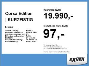Opel Corsa Edition | KURZFISTIG VERFÜGBAR | Privat