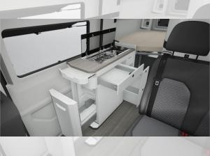 Volkswagen Grand California Markise, Hochbett, Kamera