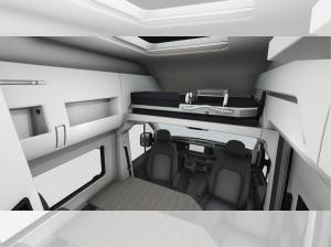 Volkswagen Grand California 600 Modell 2026 LED; Markise; Gasheizung; Hochbett, Digital Cockpit