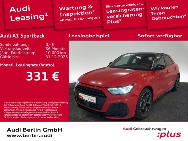 Audi A1 Sportback S line 30 TFSI S tr. LED RFK NAVI