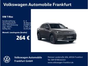 Volkswagen T-Roc Style 1.5 l eTSI OPF ) 7-Gang-Doppelkupplungsgetriebe DSG