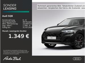 Audi SQ8 TFSI 373kW Panorama AHK 23" UPE 130T€