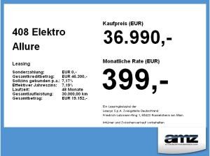 Peugeot 408 Elektro Allure **Gewerbeknaller**