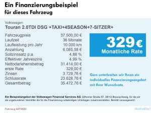Volkswagen Touran 2.0TDI DSG +TAXI+4SEASON+7-SITZER+