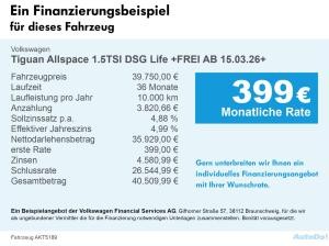 Volkswagen Tiguan Allspace 1.5TSI DSG Life +FREI AB 15.03.26+
