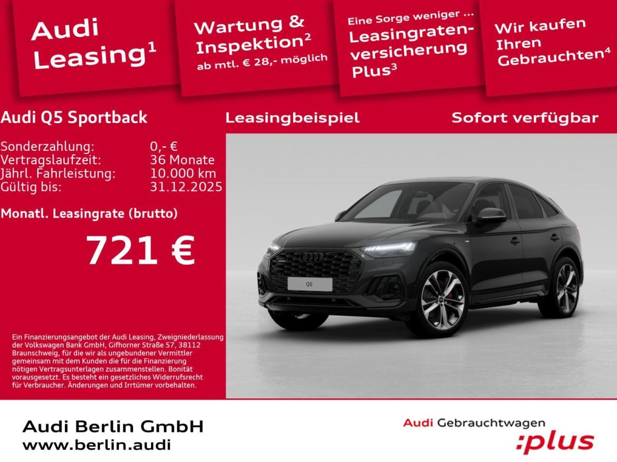 Audi Q5 Sportback S line 50 TFSI e quattro S tronic