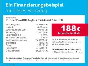 Volkswagen ID.Buzz ID. Buzz Pro ACC Keyless ParkAssist Navi LED Klima
