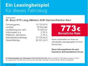 Volkswagen ID.Buzz ID. Buzz GTX Lang 4Motion AHK Harman/Kardon Navi