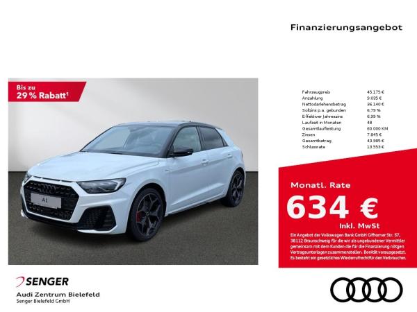 Audi A1 Sportback S line 40 TFSI S Plus+Optik Paket