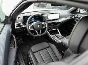 BMW 420 i Cabrio M-Sport ACC KoZg Alpinweiß/Saphirschwarz/M Brooklyn Grau