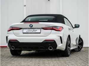 BMW 420 i Cabrio M-Sport ACC KoZg Alpinweiß/Saphirschwarz/M Brooklyn Grau