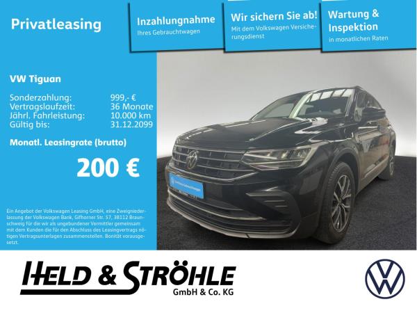 Abbildung Leasingangebot VW Tiguan