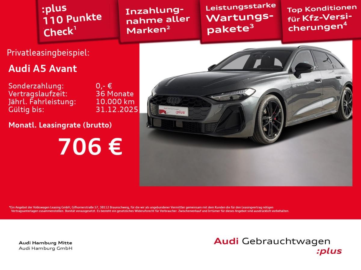 Audi A5 Avant TFSI quattro S tronic S line Pano B&O