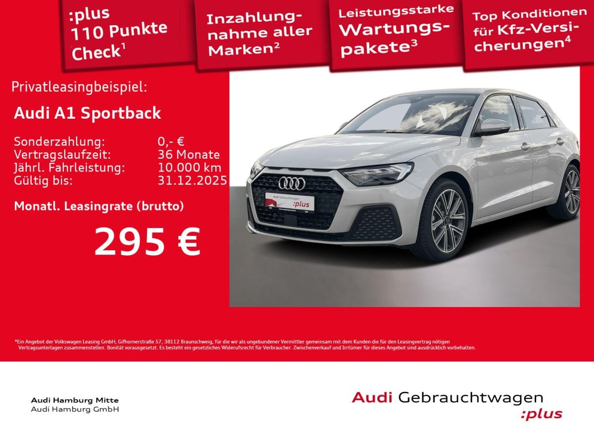 Audi A1 Sportback 30 TFSI S tronic LED Sitzhzg Virtual