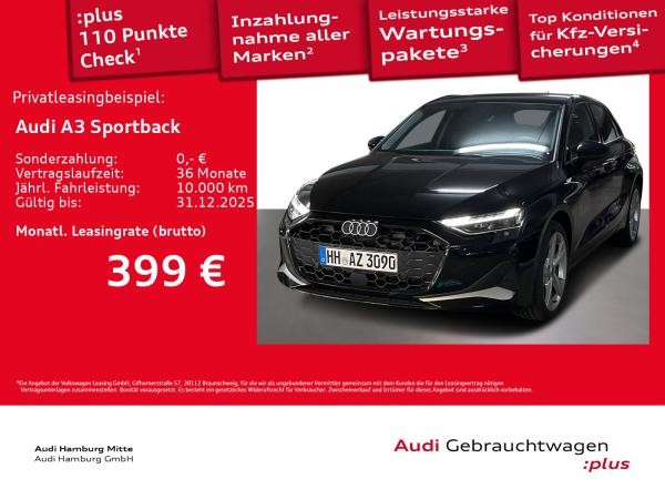 Audi A3 Sportback 35 TFSI advanced S tronic LED Navi Virtual