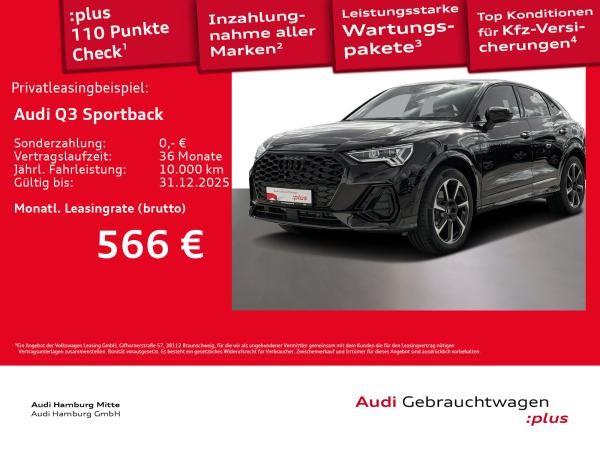 Audi Q3 Sportback 35 TFSI S line S tronic AHK LED Sitzhzg