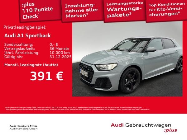 Audi A1 Sportback 25 TFSI S line S tronic Kamera Sitzhzg
