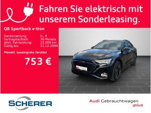 Audi Q8 Sportback e-tron advanced 55 e-tron S Line B&O AHK MATRIX 360°KAMERA