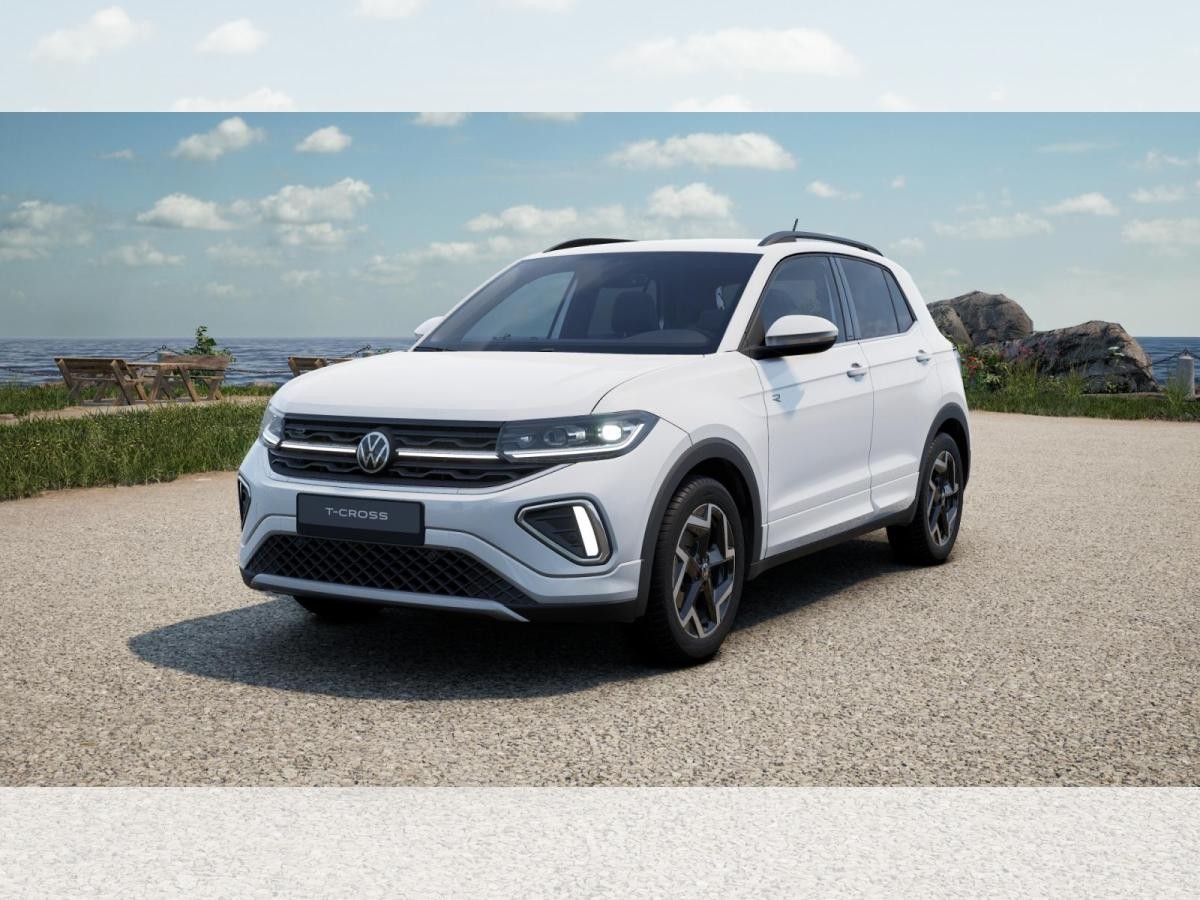 Volkswagen T-Cross 🚗R-Line AUT🚀 ENDE 31.12! AHK👍 KLIMA 🚀RFK NAVI ❤️ALLWET⭐
