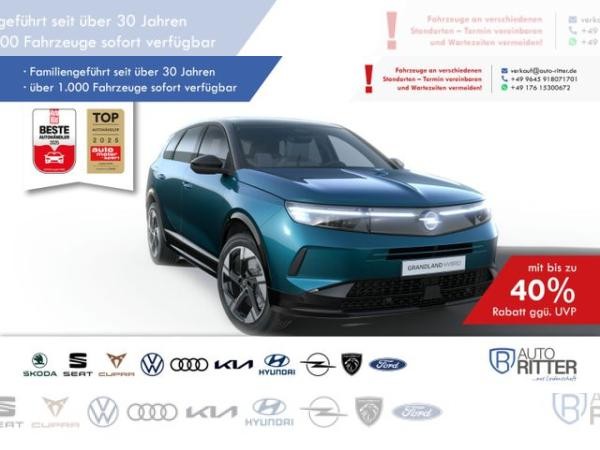 Opel Grandland ULTIMATE Plug-In-Hybrid Systemleistung Elektrisches 7-Gang-Doppelkupplungsgetriebe (eDCT) 1.6 Direct