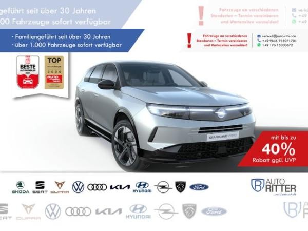 Opel Grandland Edition Plug-in-Hybrid Elektrisches 7-Gang-Doppelkupplungsgetriebe (eDCT) 1.6 Direct Injection Turbo