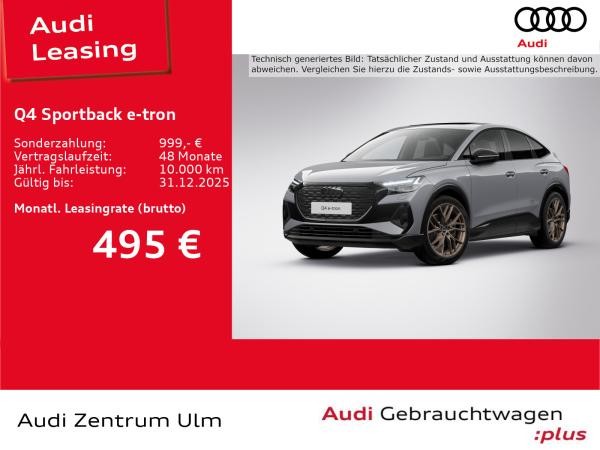 Audi Q4 e-tron Sportback 55 quattro S-Line edition one 0,25%