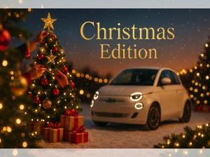 Fiat 500e 🎄🎁 Christmas Edition 🎁🎄 mit 23,8kWh Akku 🔋 (kleiner Akku) Komfortpaket und LM Felgen - 🚗 GRATIS MIET
