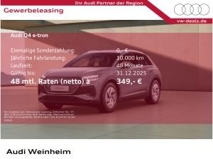 Audi Q4 e-tron Q4 40 e-tron Navi LED Klima Einparkhilfe uvm