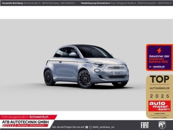Fiat 500e Cabrio 42 kWh LaPrima Navi LED Apple CarPlay
