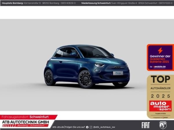 Fiat 500e 42 kWh LaPrima Navi LED Apple CarPlay