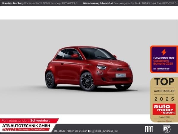 Fiat 500e 42 kWh LaPrima Navi LED Apple CarPlay