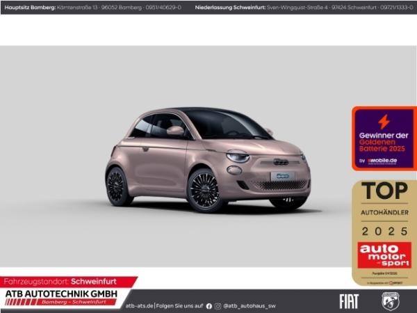 Fiat 500e Cabrio 42 kWh LaPrima Navi LED Apple CarPlay