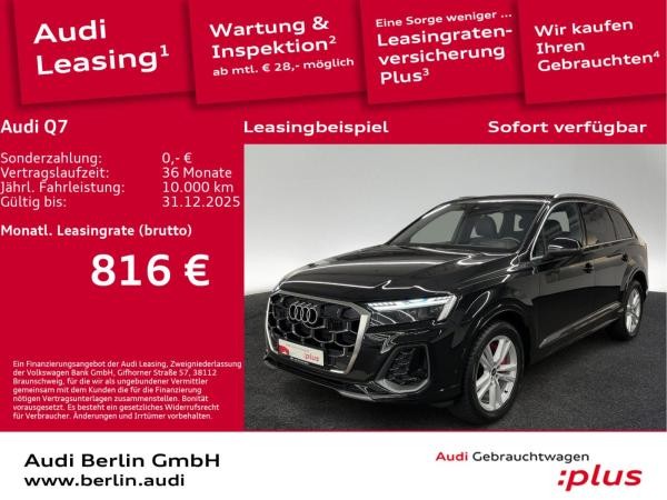 Audi Q7 S line 50 TDI qu. tiptr. AHK 360°K HUD B&O