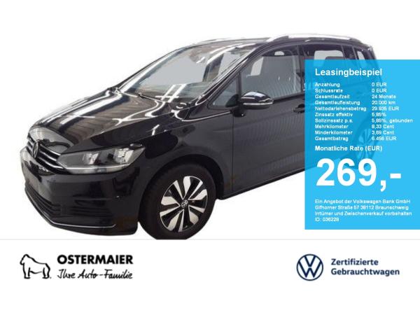 Volkswagen Touran MOVE 1.5TSI 7-SITZE ACC.5J-G.NAVI+VC.2xPDC.APP-C.SHZ