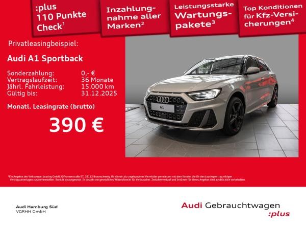 Audi A1 Sportback 25 TFSI S line S tronic LED/VIRTUAL
