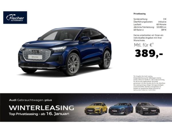Audi Q4 e-tron e-tron Sportback W-Pumpe/AHK/Matrix/NAV/RFK
